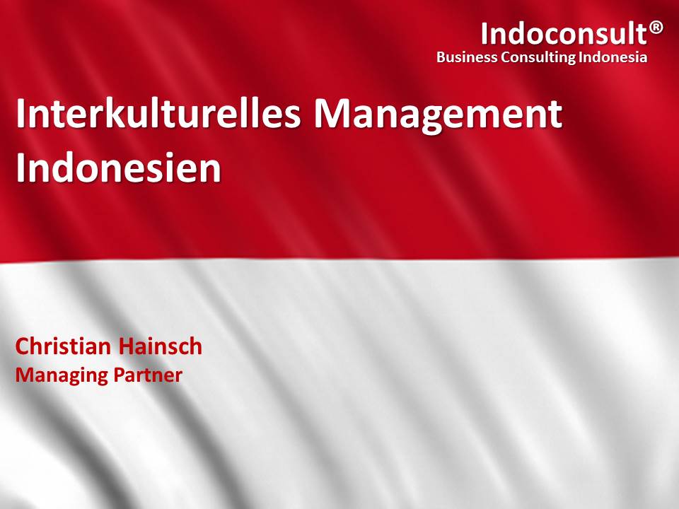 Interkulturelles Management Indonesien