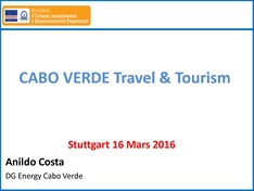 CABO VERDE Travel & Tourism - ANILDO COSTA