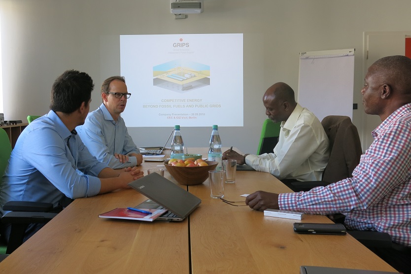 Delegation aus Sambia informiert sich in Deutschland über Speichertechnologien
