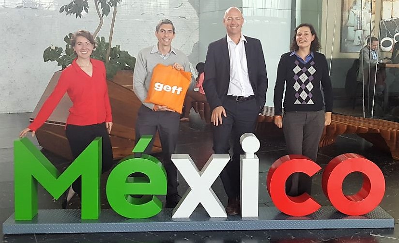 Steffen Müller und das Team der geff GmbH in Mexiko