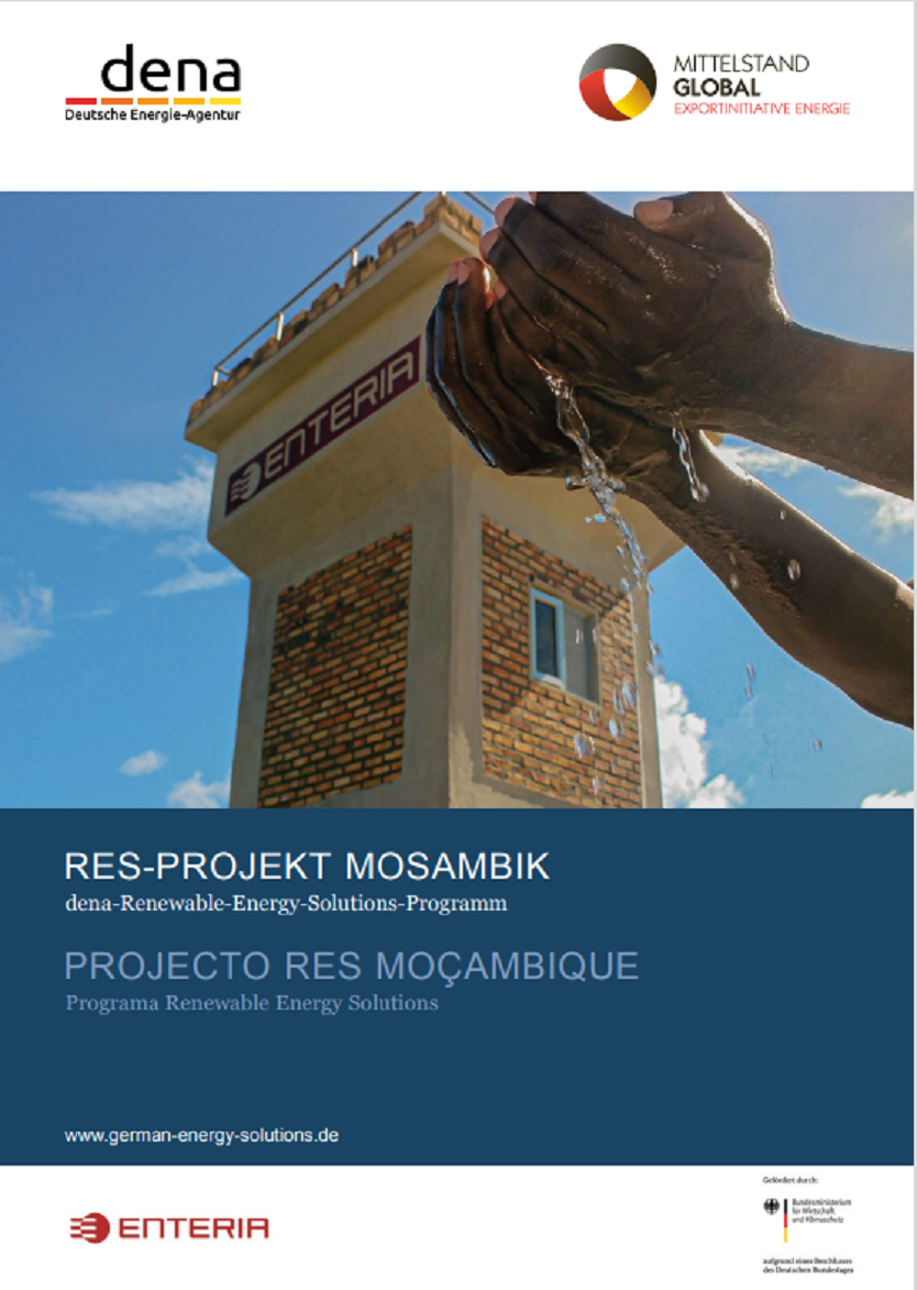 Projektsteckbrief RES-Programm in Mosambik Cover