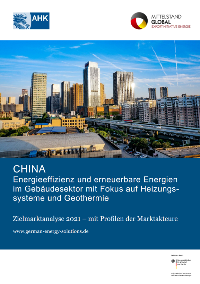 ZMA China: Energieeffizienz und erneuerbare im Gebäudesektor mit Fokus systeme und Geothermie