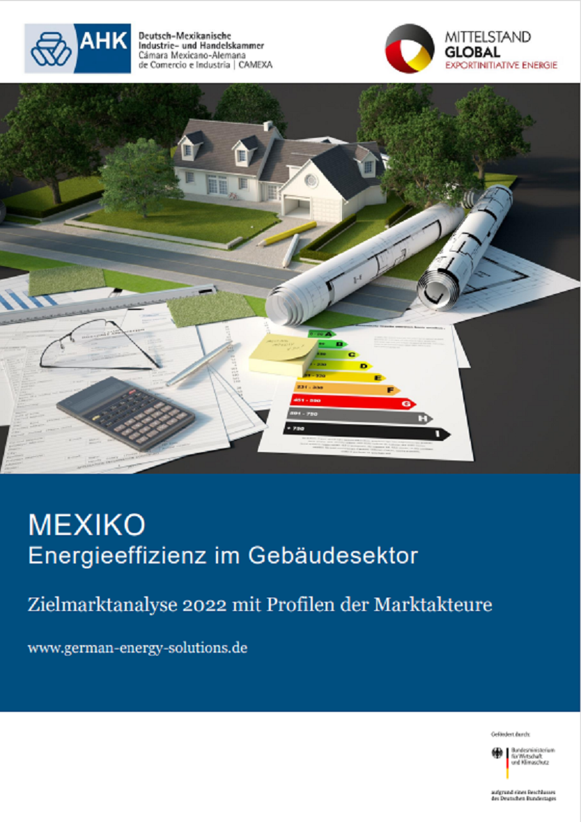 Cover der Zielmarktanalyse Gebäudeeffizienz in Mexiko