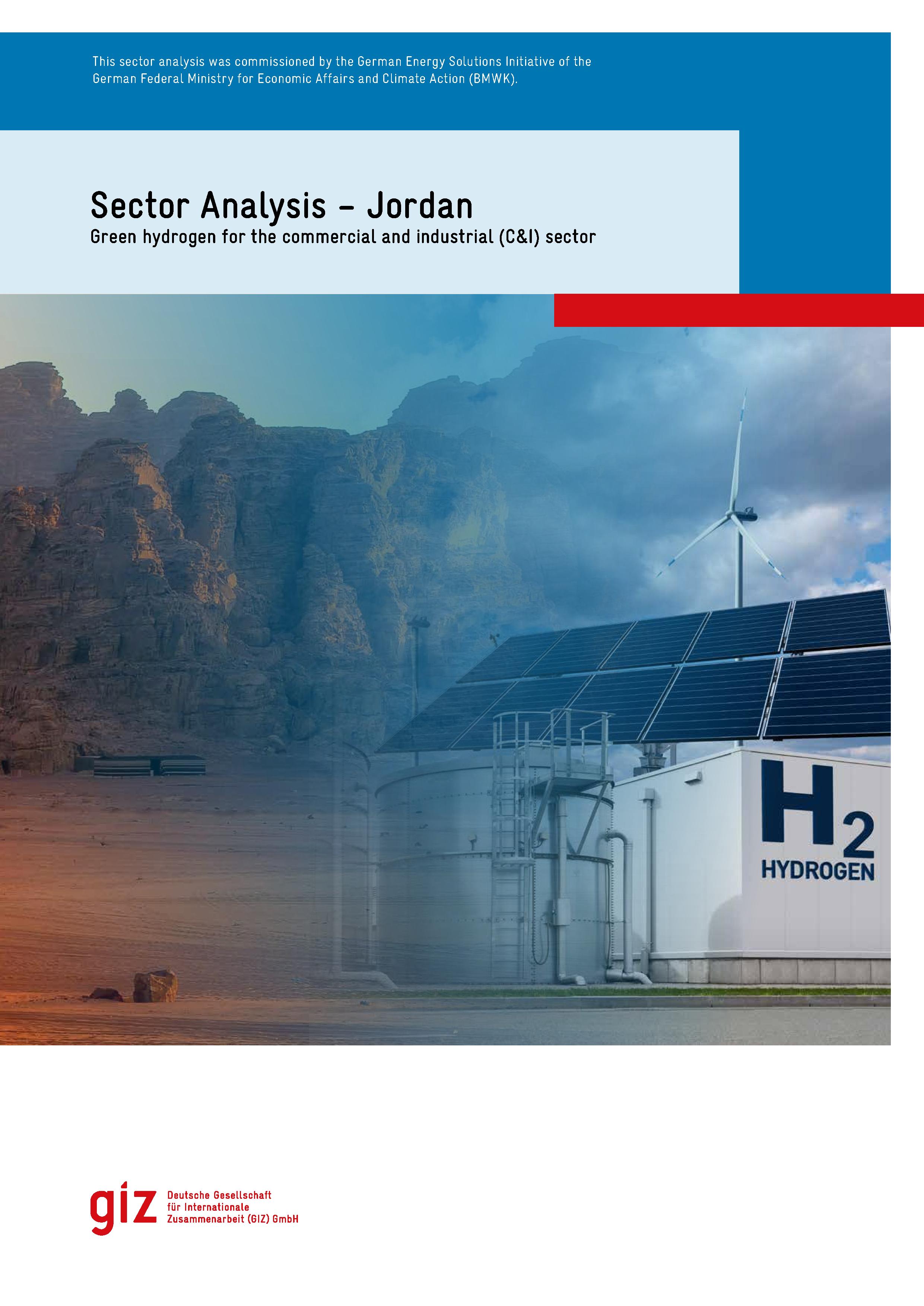 Green hydrogen for the commercial and industrial (C&I) sector in Jordan