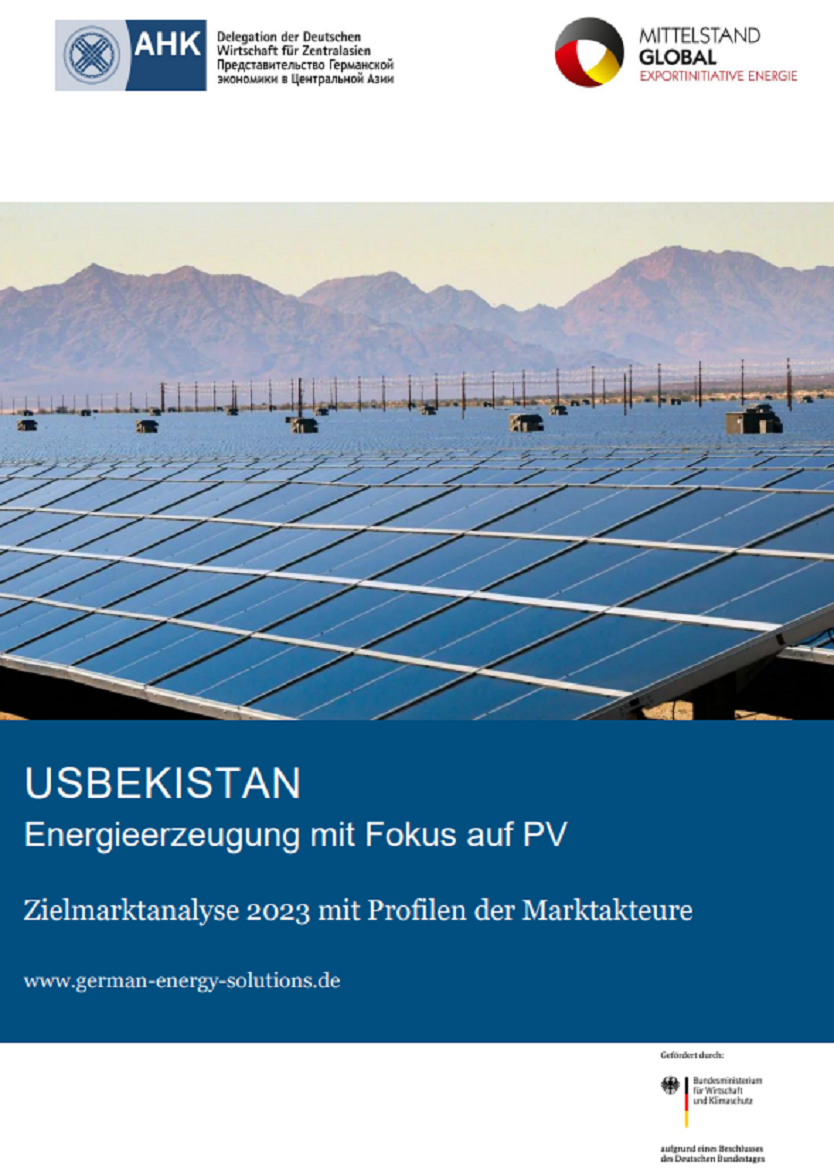 Energieerzeugung mit Fokus auf PV in Usbekistan