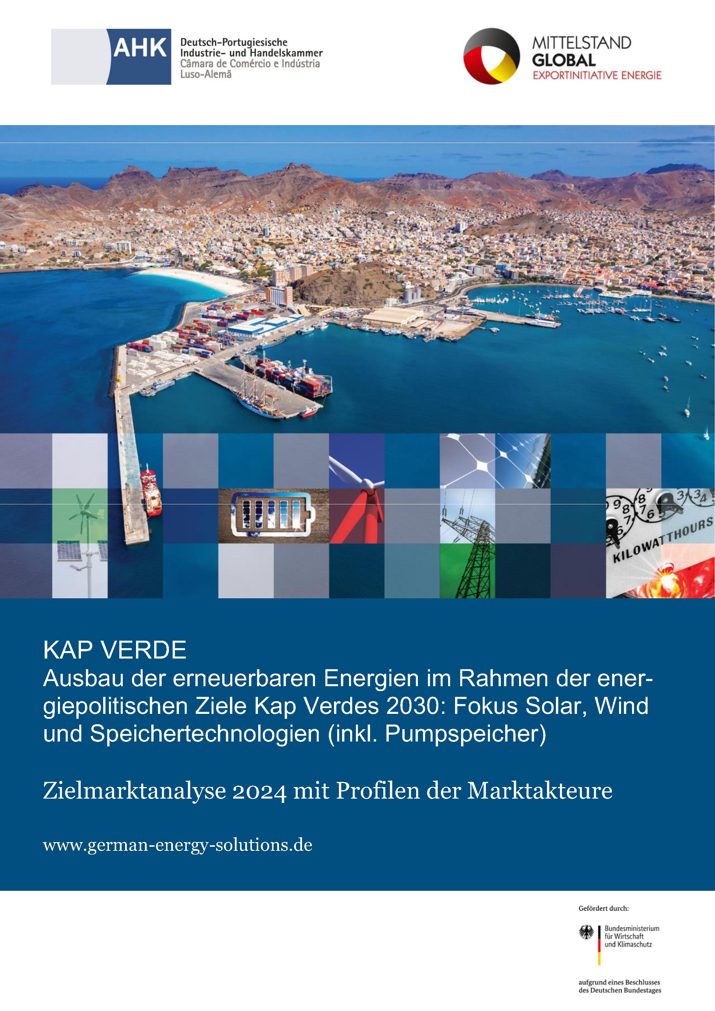 Kap Verde: Erneuerbare Energien mit Fokus auf Solar, Wind und Speichertechnologien (inkl. Pumpspeicher)