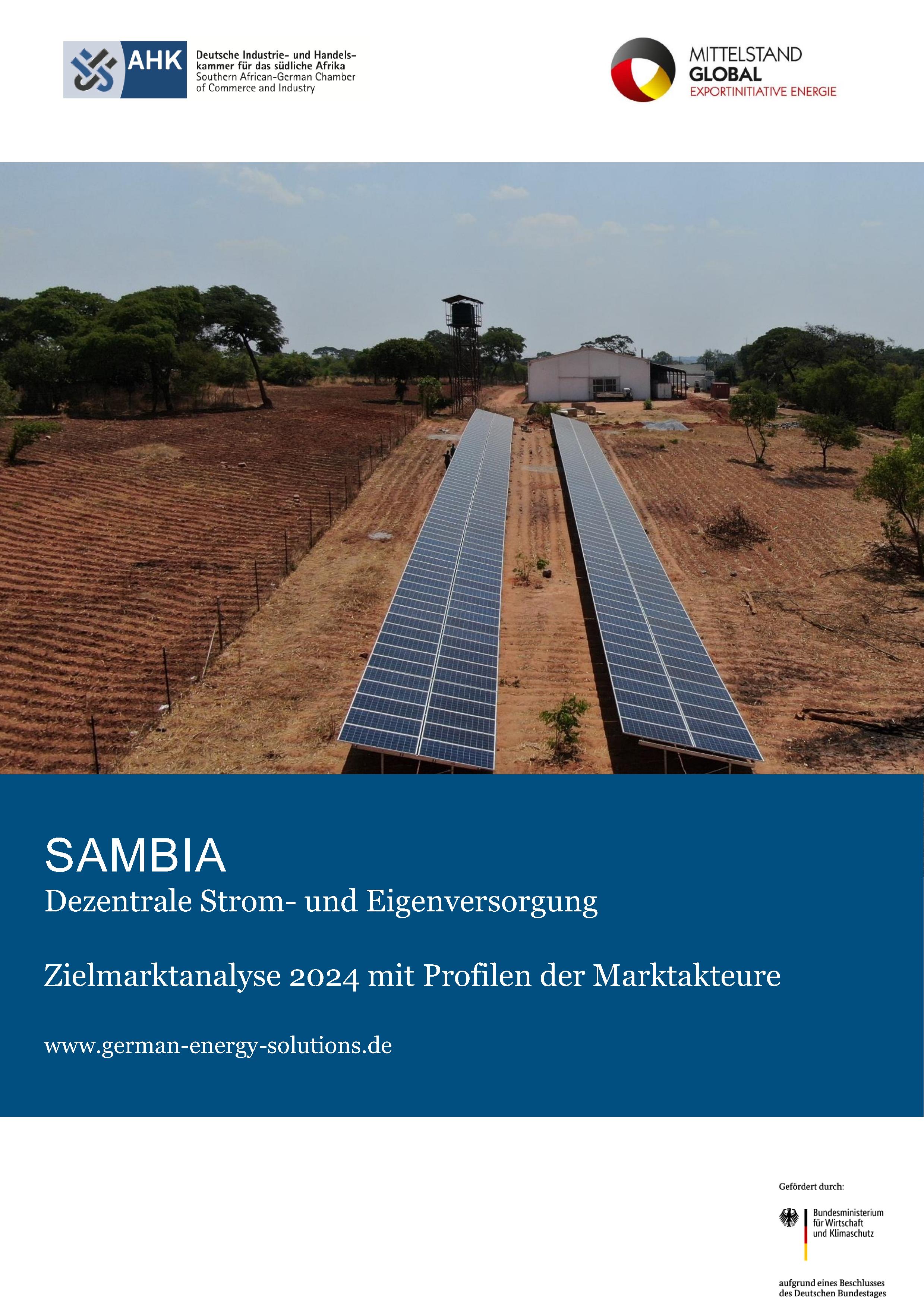 Dezentrale Strom- und Eigenversorgung in Sambia