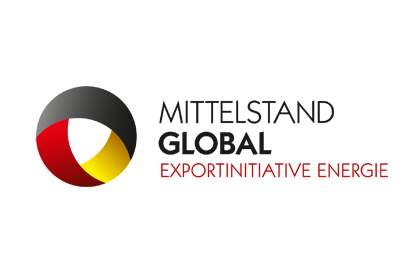 Logo "Mittelstand Global Exportinitiative Energie"