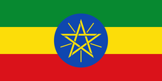 Nationalflagge Äthiopien