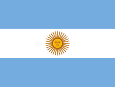 Nationalflagge Argentinien