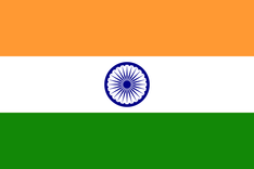 Nationalflagge Indien