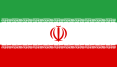 Nationalflagge Iran