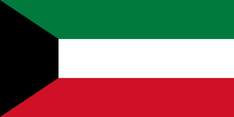 Nationalflagge Kuwait