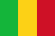 Nationalflagge Mali