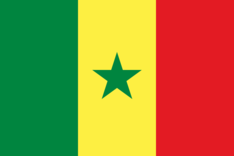 Nationalflagge Senegal