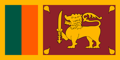 Nationalflagge Sri Lanka