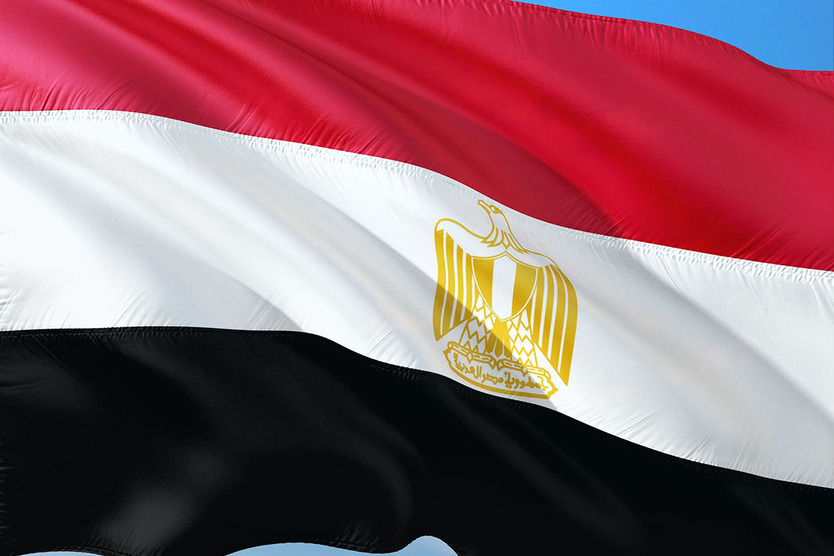 Ägyptische Nationalflagge