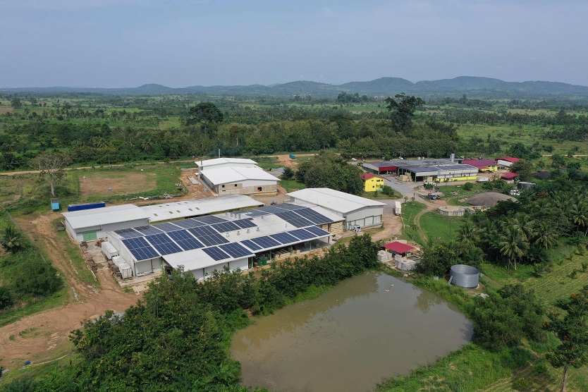 360 kWp PV-Aufdachanlage HPW Fresh & Dry (Adeiso, Ghana)