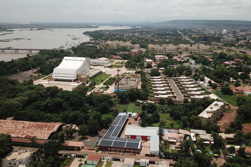 Aufdach-PV-Anlage "La Lavandière", Bamako/Mali