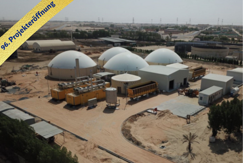 Erste Biogasanlage ihrer Art in den Vereinigten Arabischen Emiraten