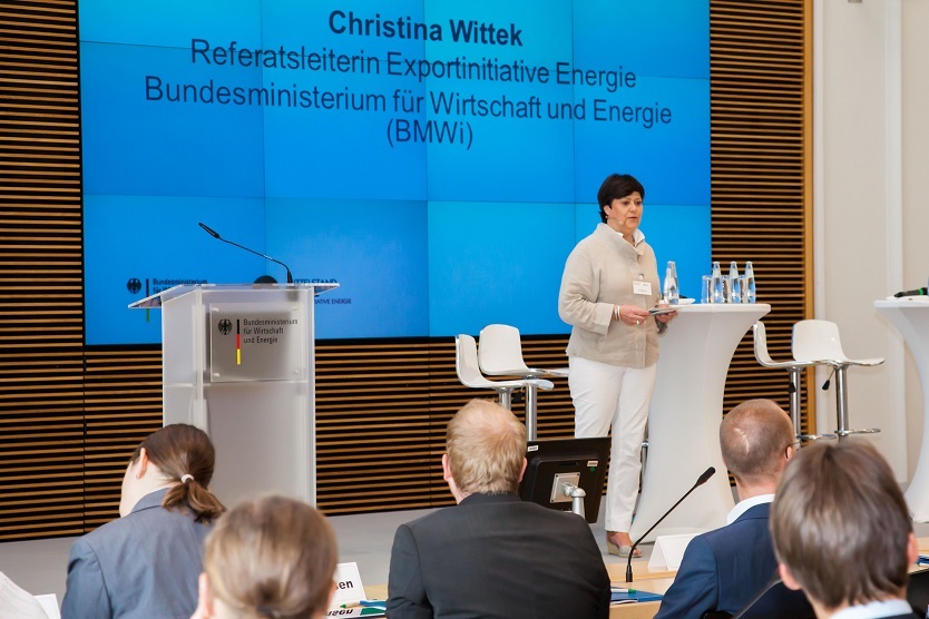 Impressione der BMWi-Fachveranstaltung „Internationale Ausschreibungen für Projekte klimafreundlicher Energielösungen“