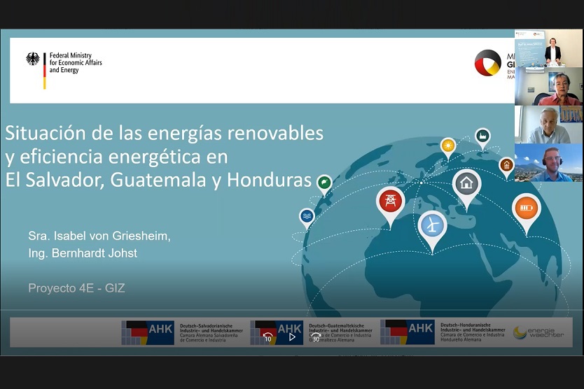 Screenshot aus der digitalen Fachkonferenz Zentralamerika