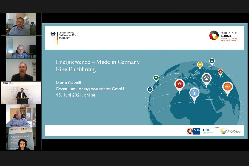 Zoom Screenshot der digitalen Fachkonferenz Österreich