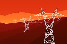 Illustration Energieinfrastruktur