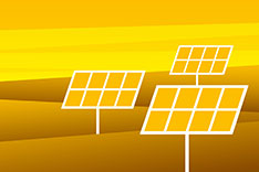 Illustration Solarenergie