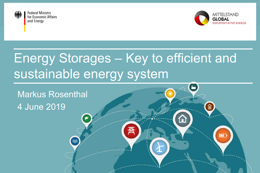 Energy Storages - Key to efficient and sustainable energy system