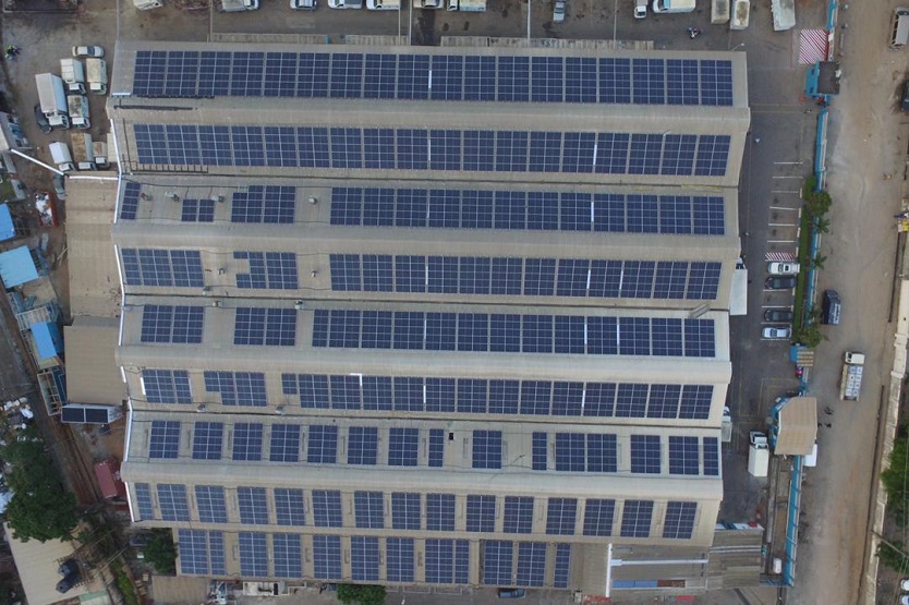 800 kWp Solar-Hybrid-System for UAC Diaries