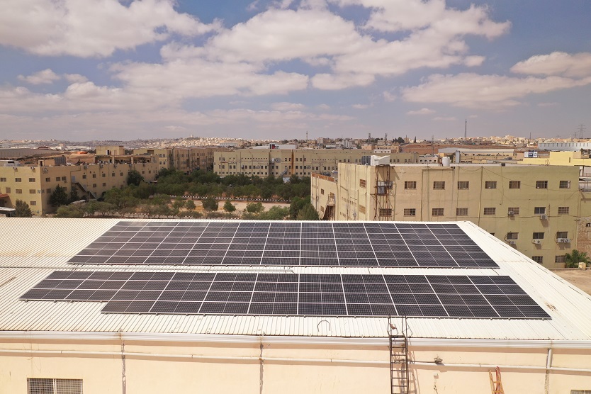Rooftop solar project for W&D apparel Jordan