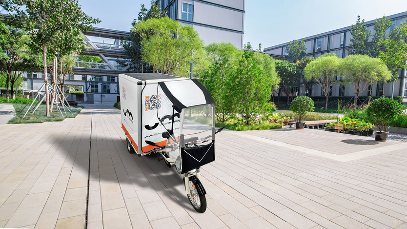 Solar cargo bike